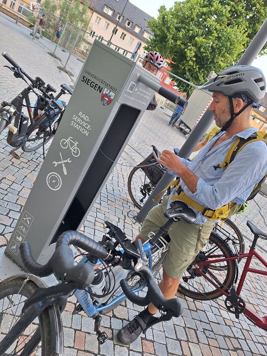 Fahrrad Reparaturstation Fahrrad Reparaturstation